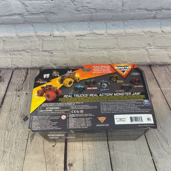 Monster Jam Northern Nightmare and Knightmare Monster Truck Set - Picture 3 of 3